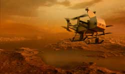 NASA Dragonfly on Titan - V1b